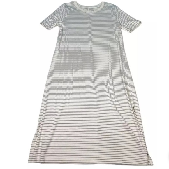 A new day cream striped maxi dress size XS - Picture 1 of 7